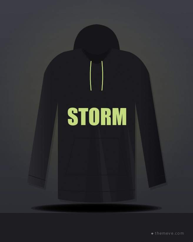 Storm Hoodie — Jet