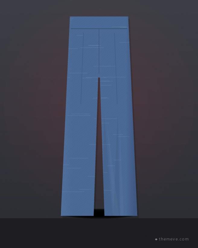 Baggy Jeans — Mid Wash