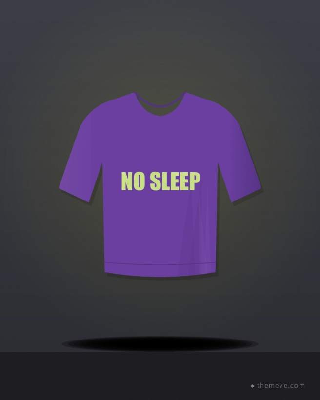 Baby Tee — No Sleep