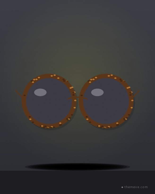 Oval Shades — Tortoise